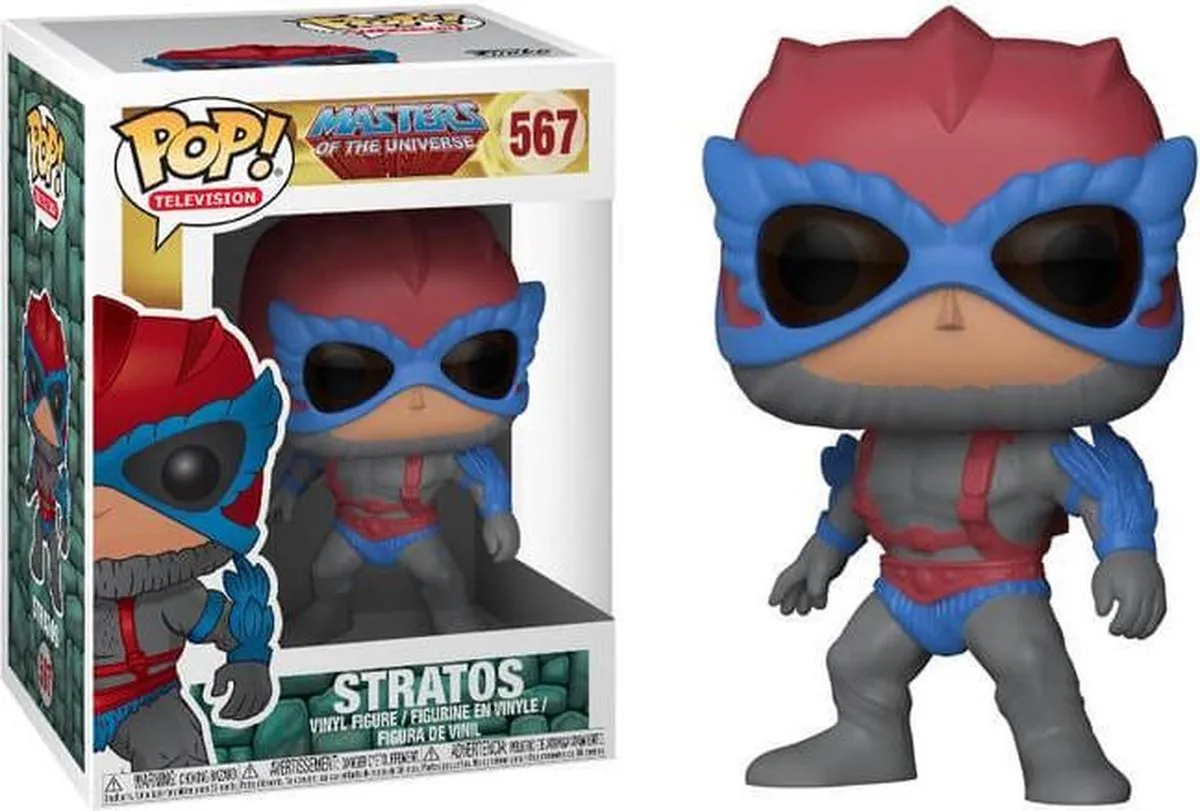 Funko Pop! Television #567 Stratos Masters of the Universe - Multicolor