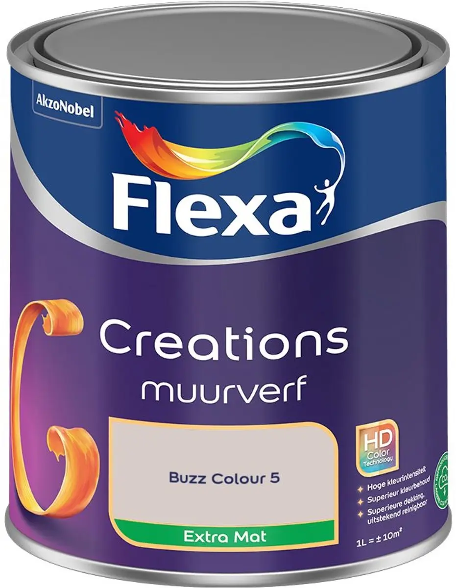 Flexa Creations Muurverf Extra Mat Buzz Colour 5