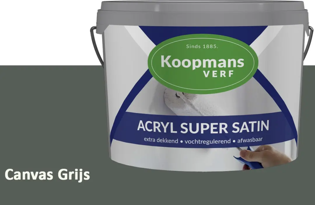 Koopmans Acryl Super Satin Zijdeglans Muurverf 2,5L