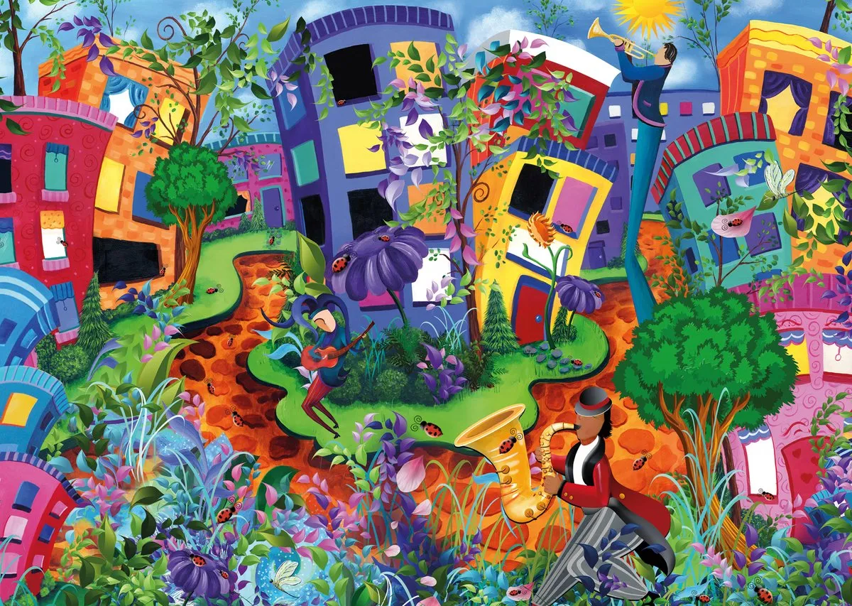 Ravensburger Marienkäferweg Legpuzzel 1000 Stukjes - Multicolor