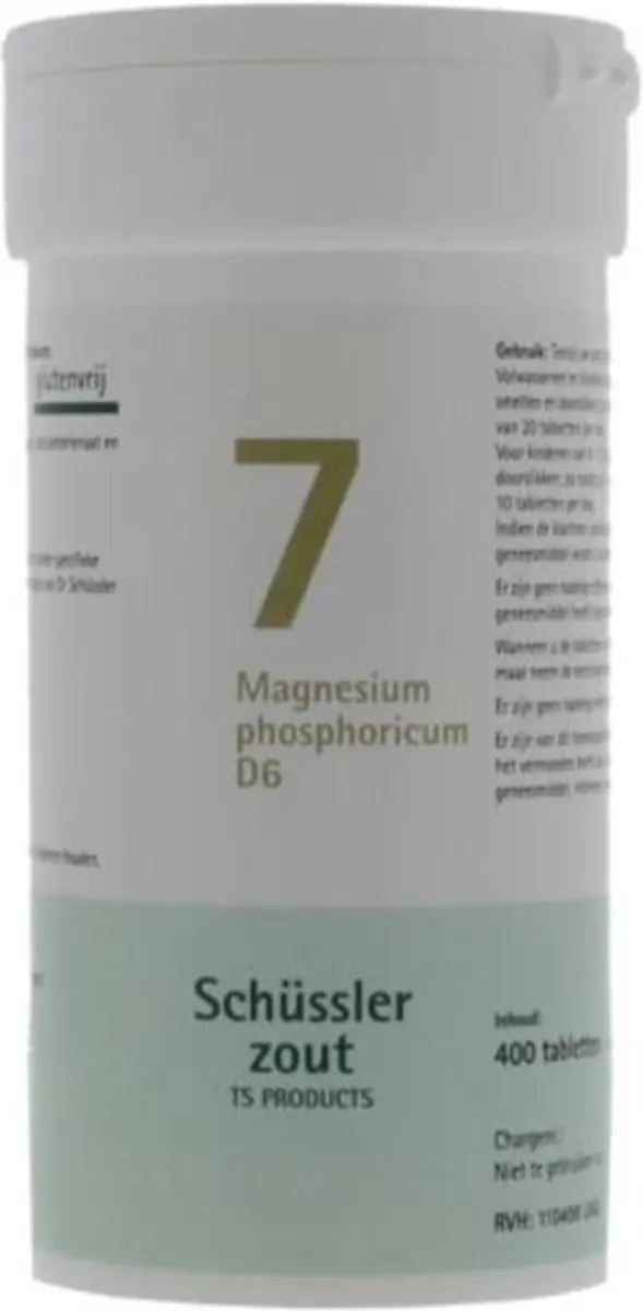 Pfluger Schüssler Zout nr 7 Magnesium Phosphor D6 - 400 Tabletten