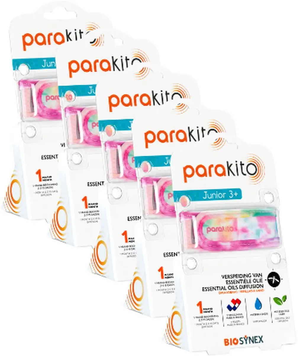 Parakito Anti-Muggen Armband Tie Dye