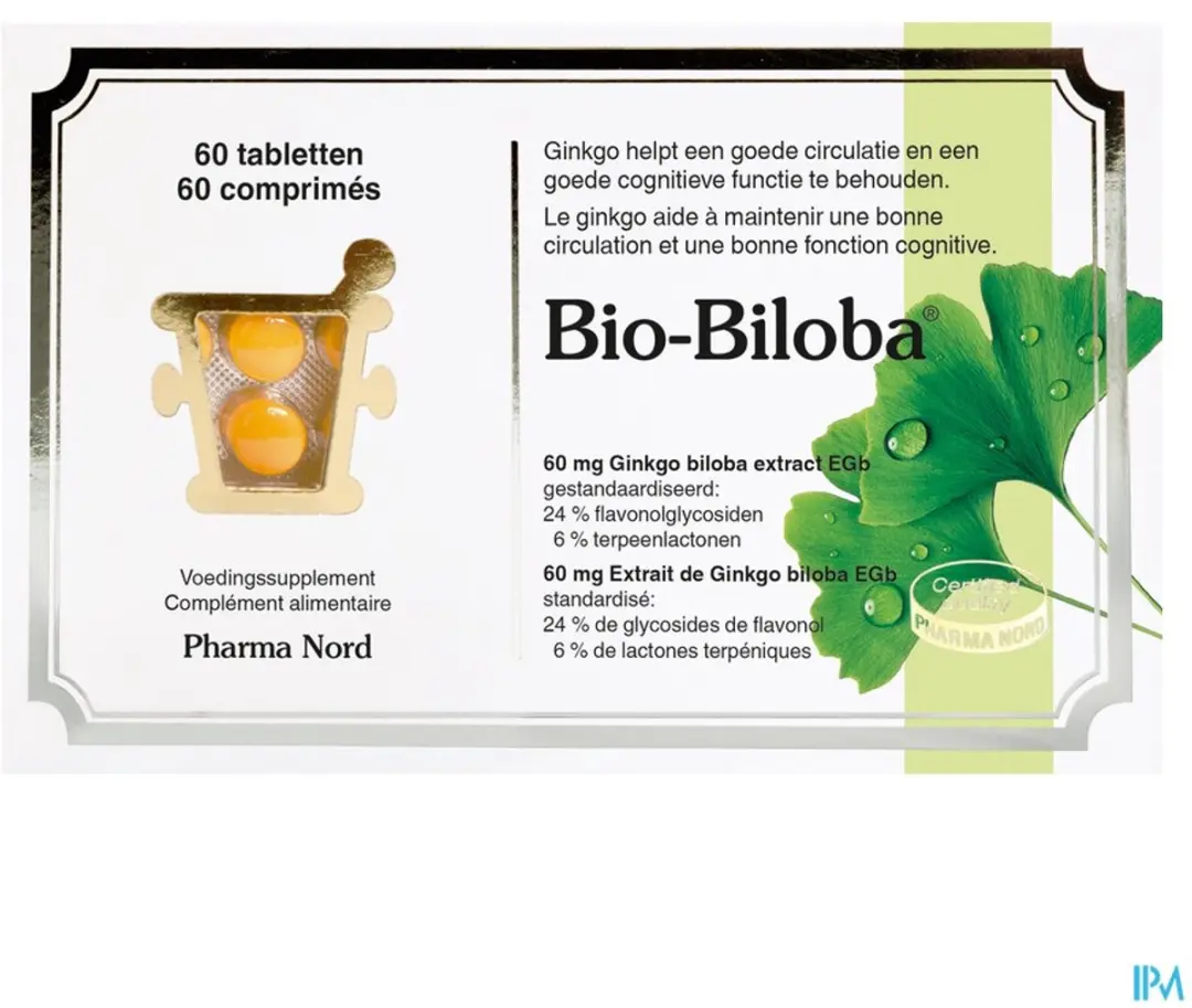 Pharma Nord Bio-Biloba Voedingssupplement 60 Tabletten