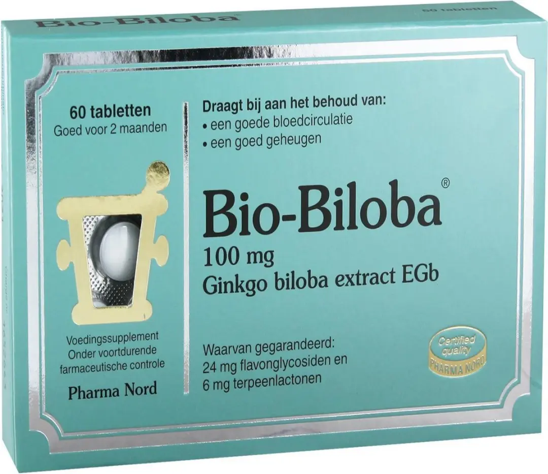 Pharma Nord Bio-Biloba Voedingssupplement 60 Tabletten
