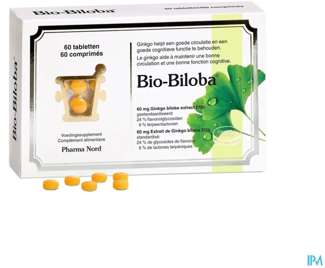 Pharma Nord Bio-Biloba Voedingssupplement 60 Tabletten