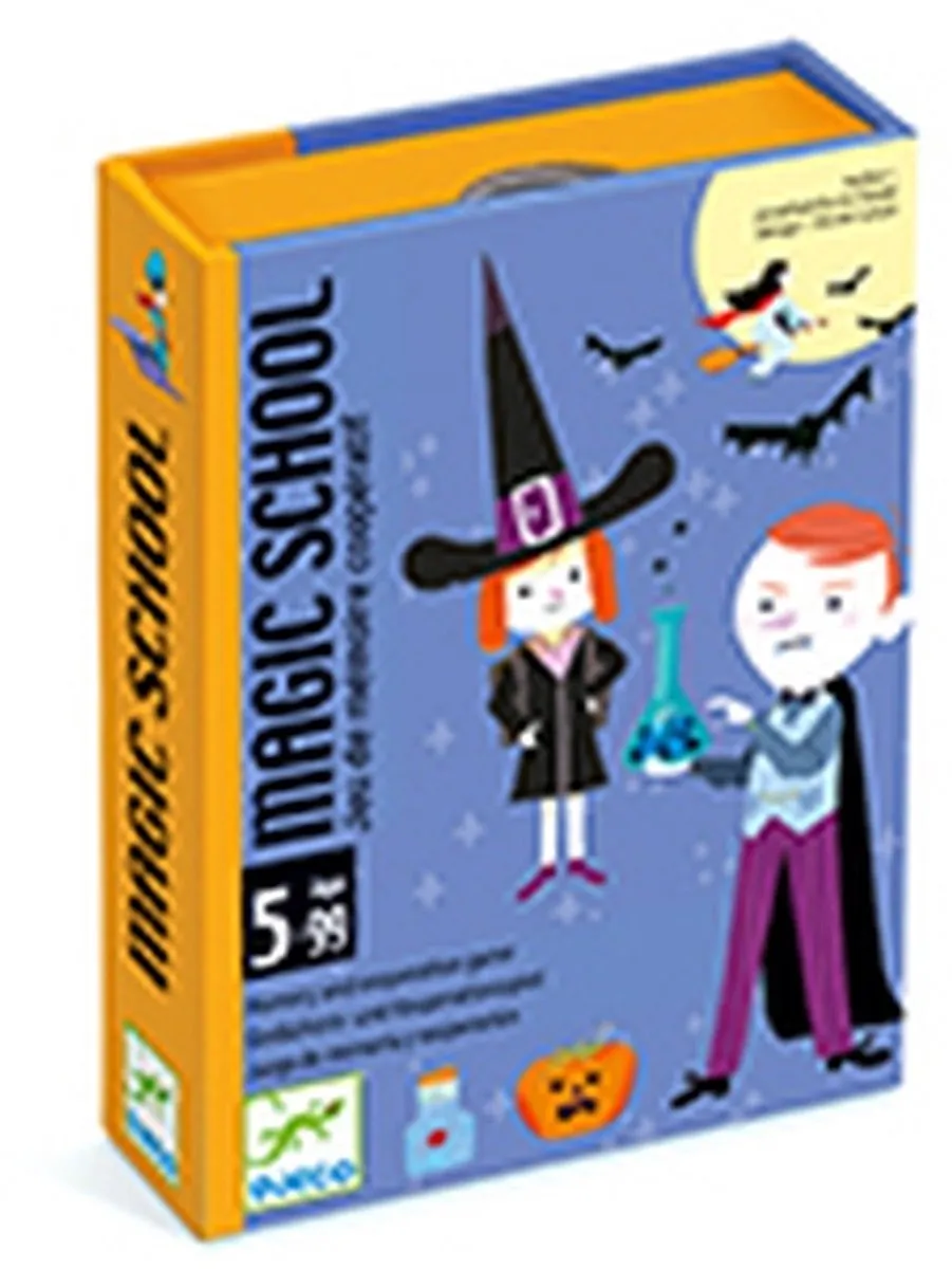 Djeco Magic School Kaartspel DJ05144 - Coöperatief 1-6 spelers