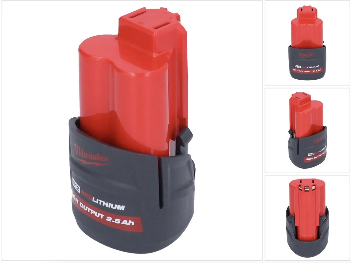 Milwaukee M12 HB2.5 Accu 12V 2.5Ah - 4932480164