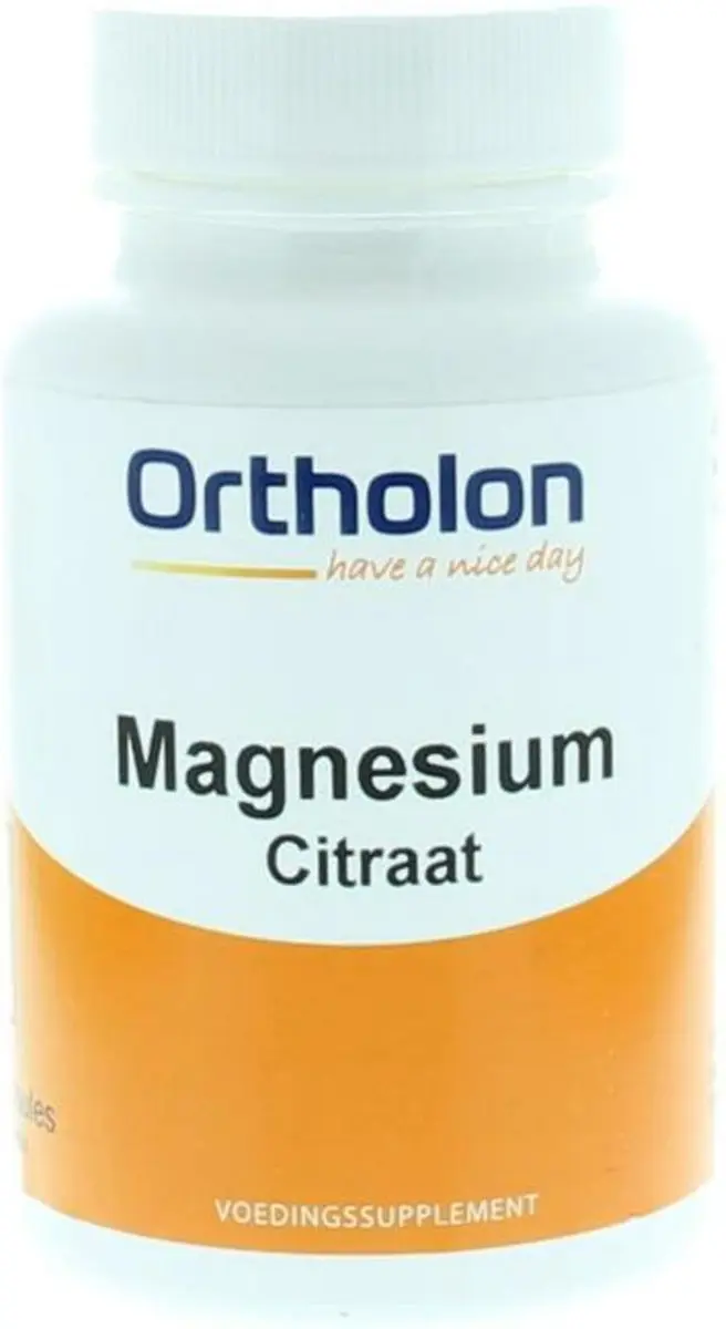 Ortholon Magnesium citraat 60 Vegetarische capsules