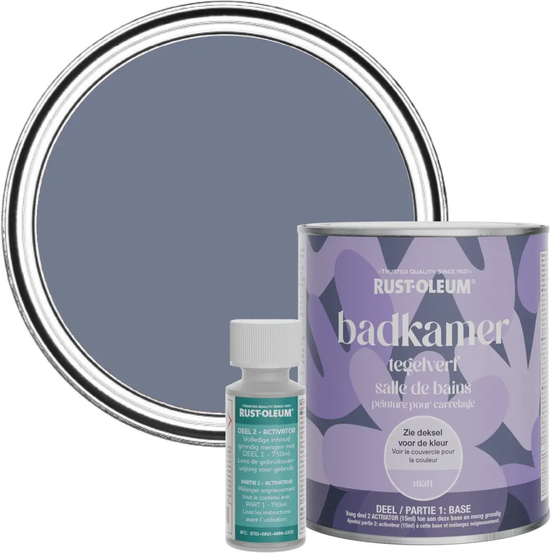 Rust-Oleum Badkamertegelverf Mat Hush 750ml