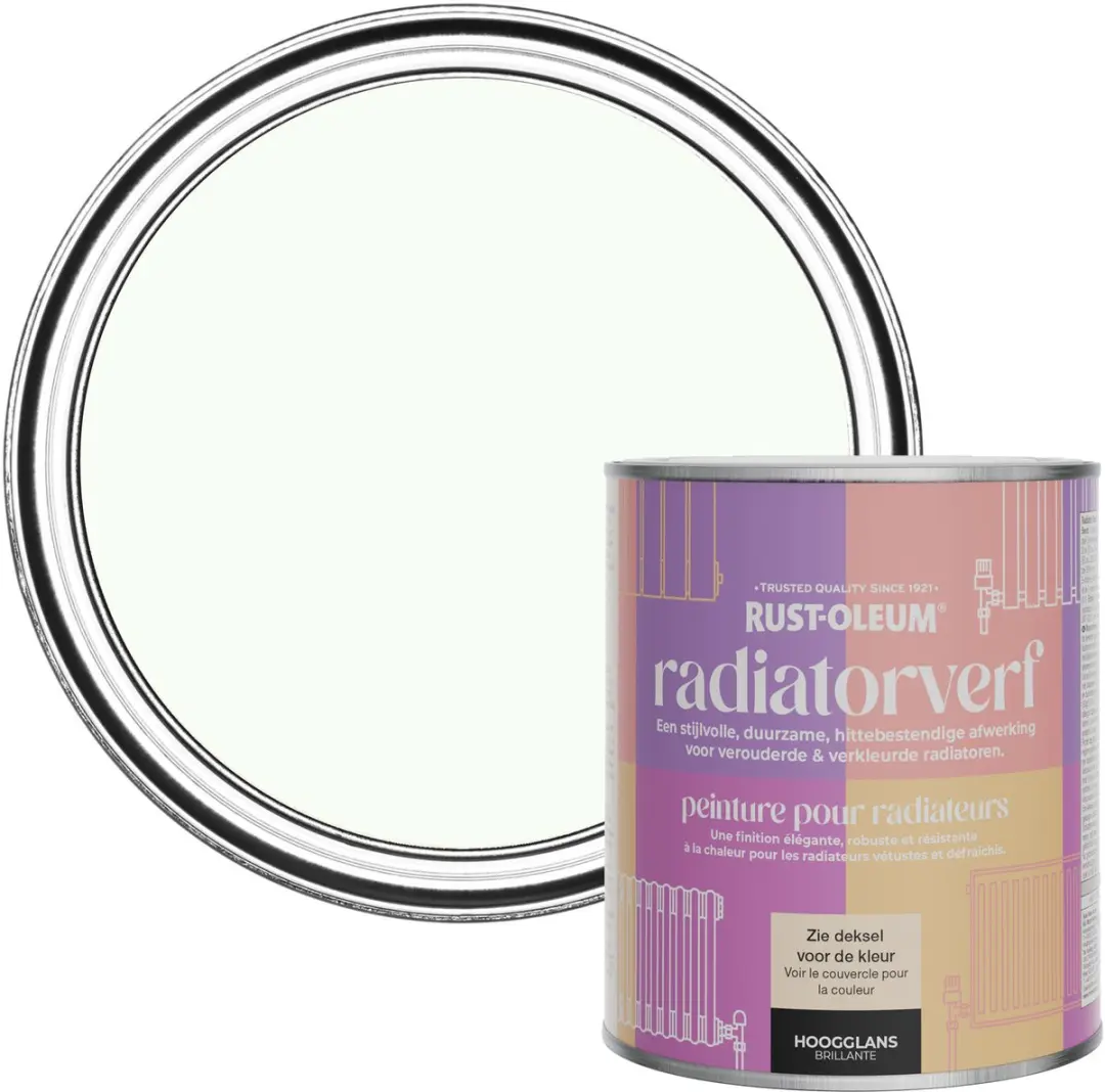 Rust-Oleum Radiatorverf Hoogglans Delicaat 750ml