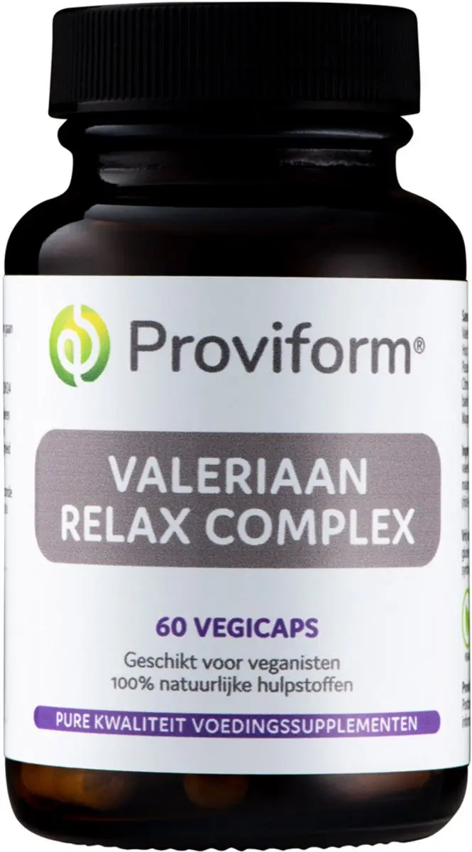 Proviform Valeriaan Relax Complex 60 Vegetarische Capsules