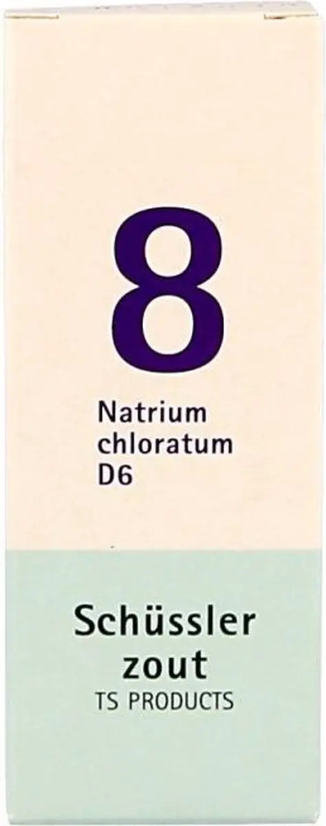 Pfluger Schüssler Zout 8 Natrium Chloratum D6 - 100 Tabletten