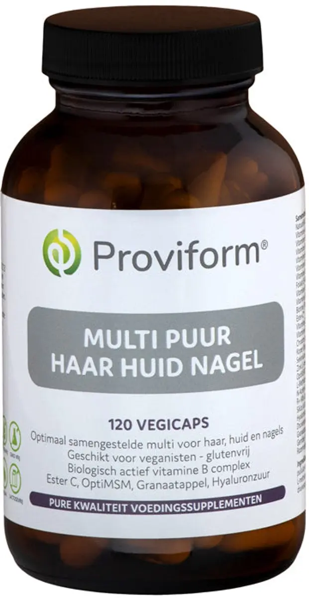Proviform Puur Haar Huid Nagel 120 Capsules