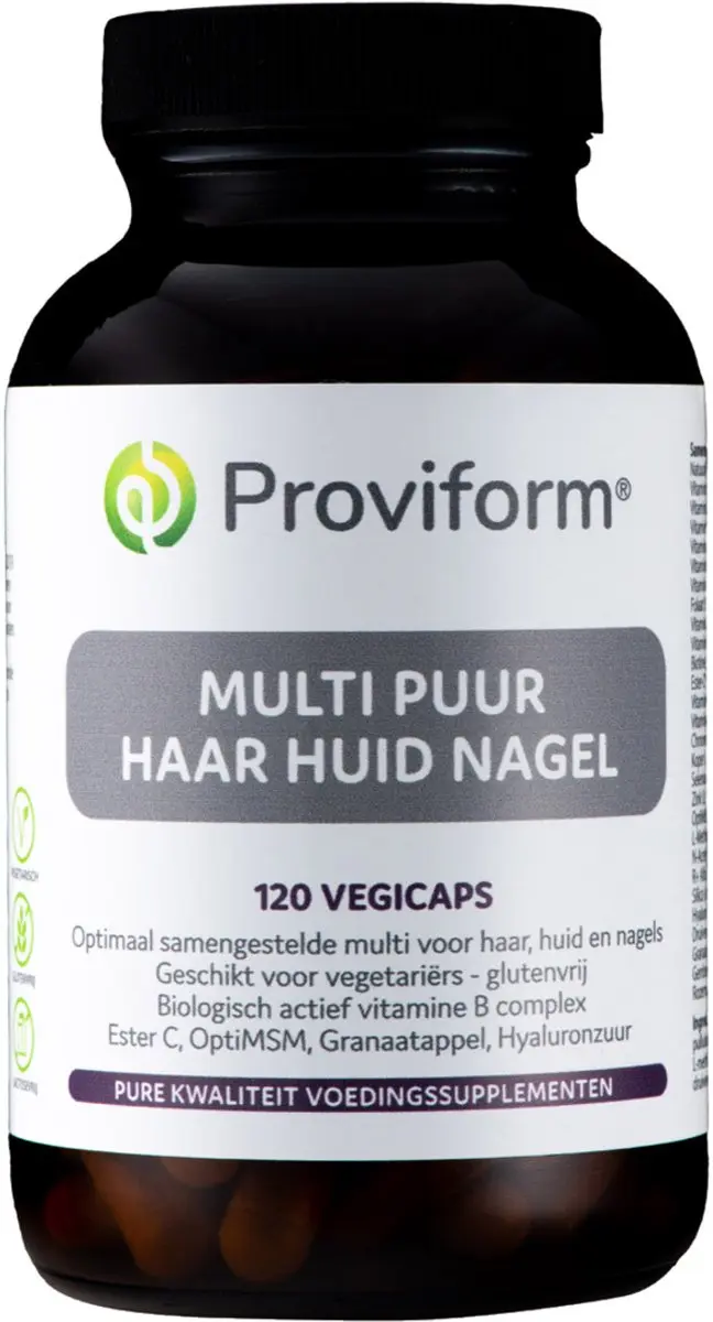 Proviform Puur Haar Huid Nagel 120 Capsules