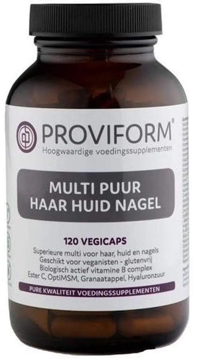 Proviform Puur Haar Huid Nagel 120 Capsules