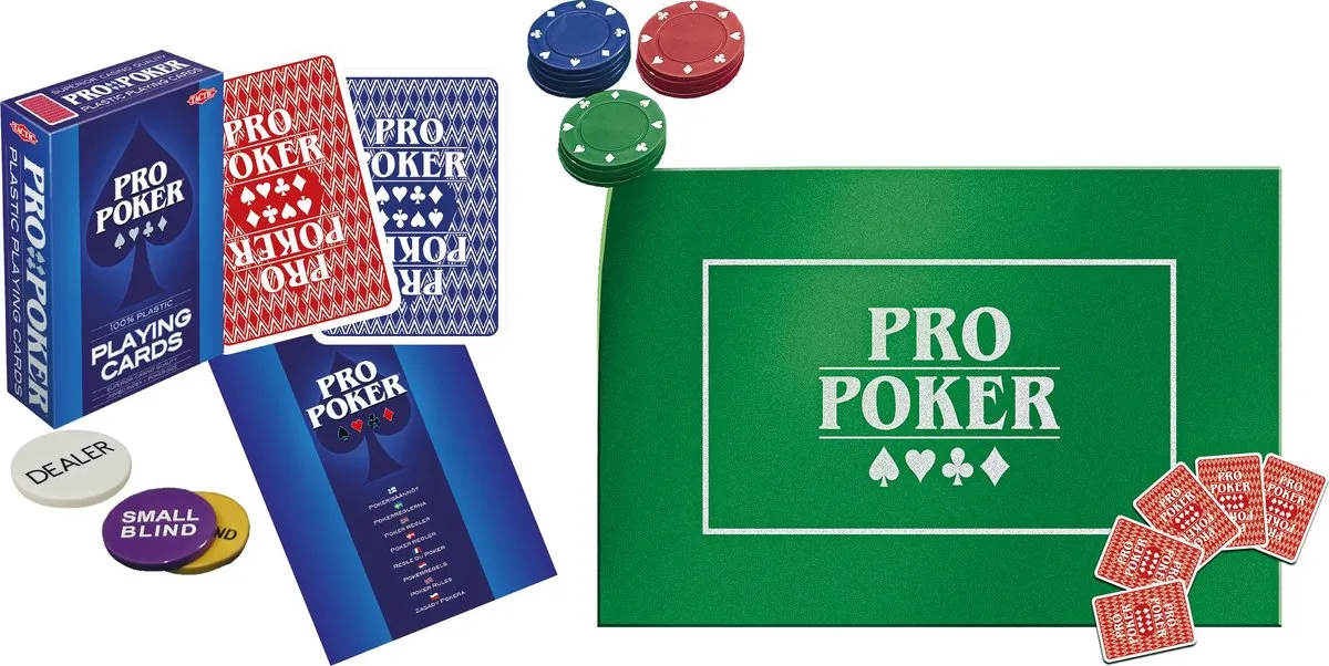Tactic Pro Poker Texas Hold'em Set 200 Chips - 11,5g - Luxe Aluminium Koffer