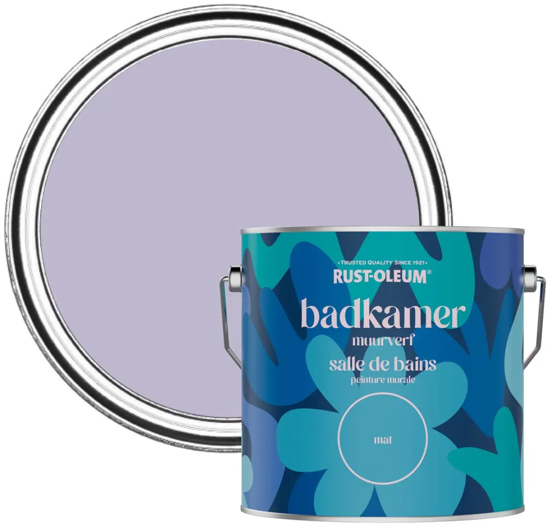 Rust-Oleum Badkamerverf Blauwe regen 2,5L