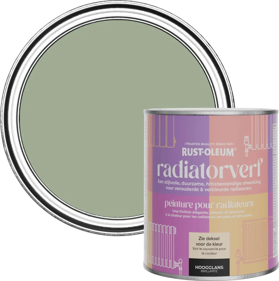 Rust-Oleum Kakigroen Radiatorverf 750ml