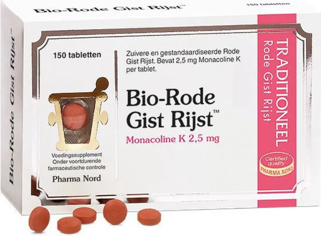 Pharma Nord Bio-Rode Gist Rijst - 150 tabletten