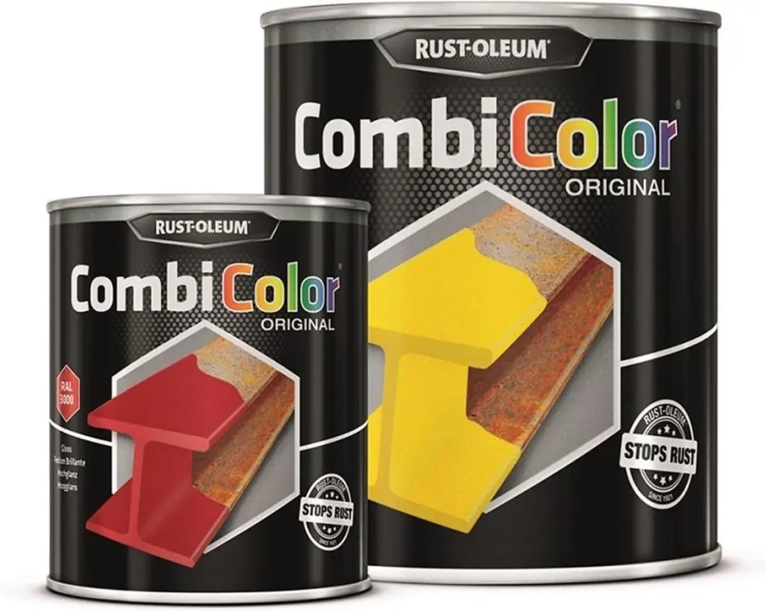 Rust-Oleum Combicolor Mat Zwart 750ml