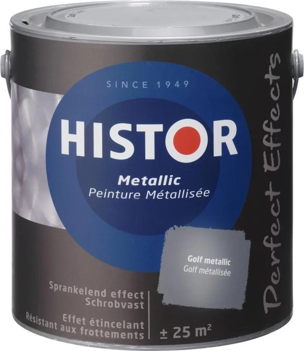Histor Perfect Effect Muurverf Metallic 2,5L