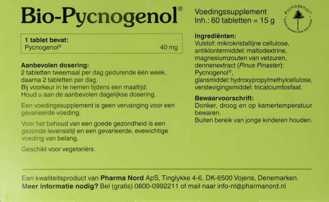 Pharma Nord Bio-Pycnogenol 60 Tabletten