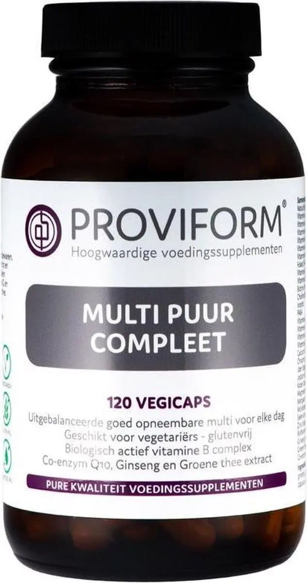 Proviform Multi Puur Compleet 120 Vegetarische Capsules