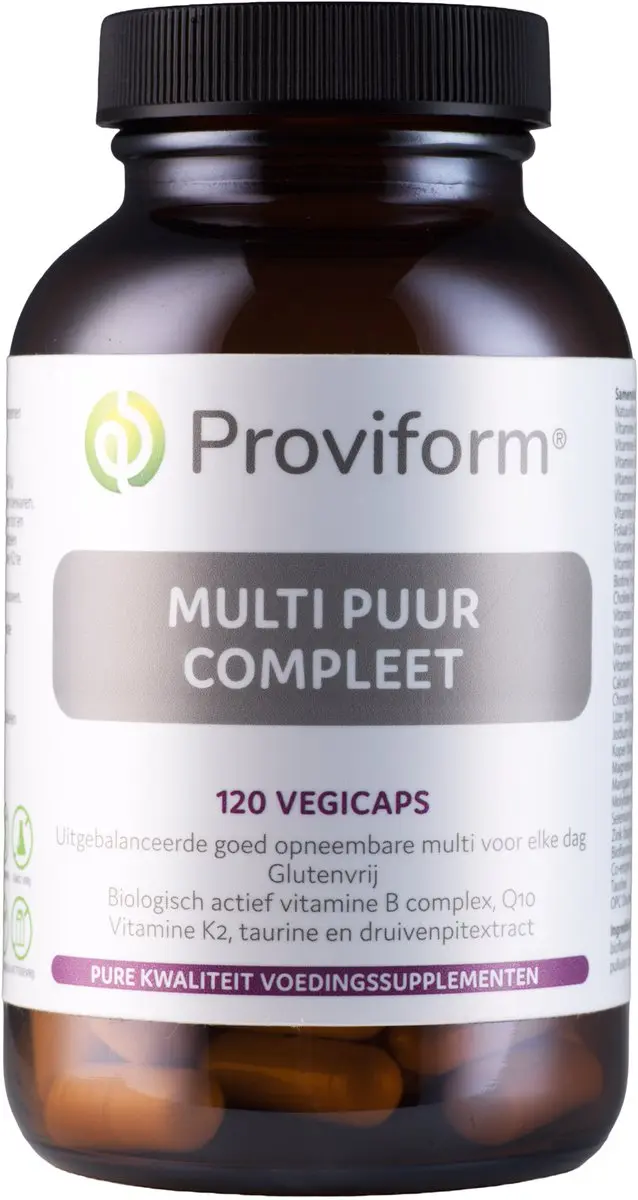 Proviform Multi Puur Compleet 120 Vegetarische Capsules