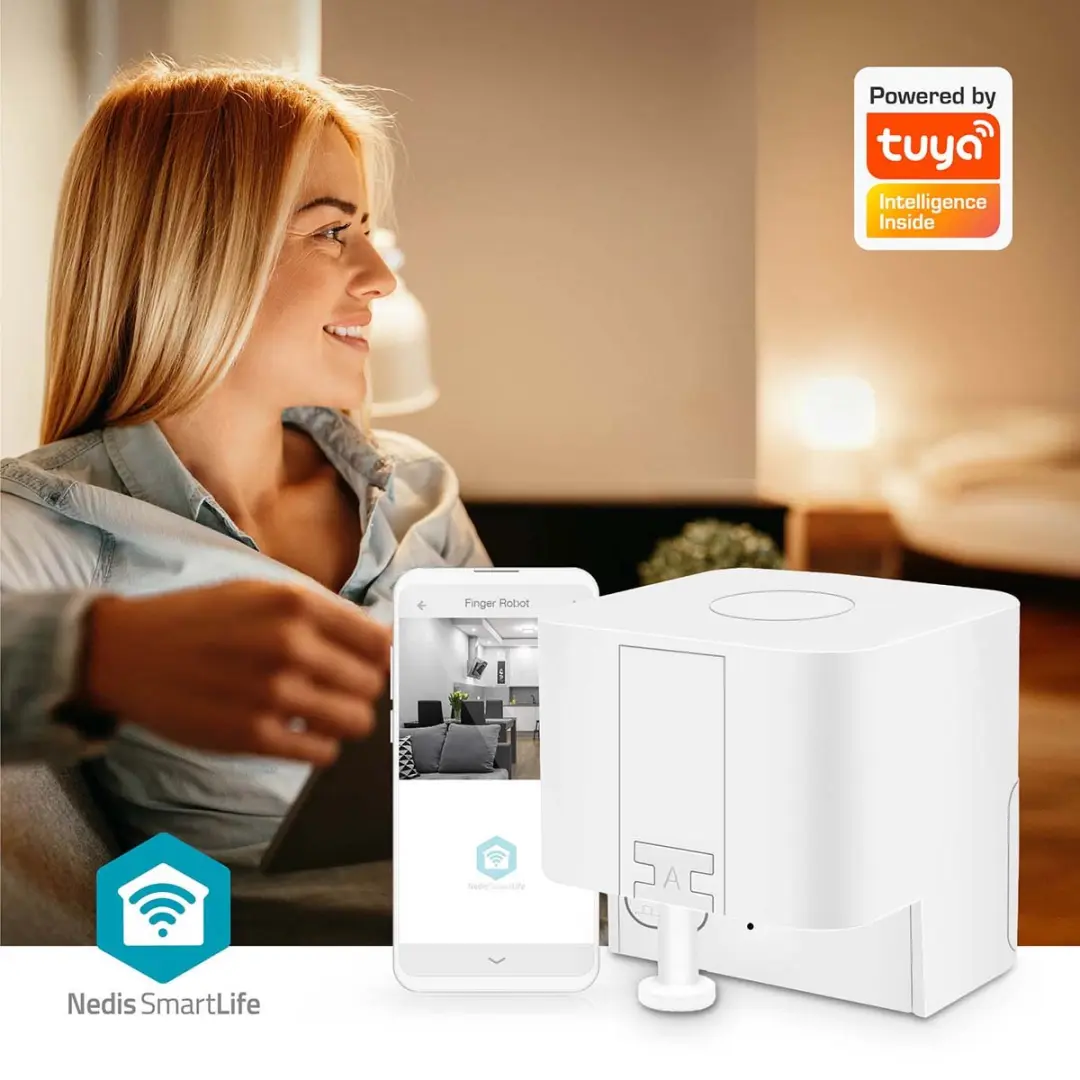 Nedis SmartLife Vingerrobot BTSFR10WT - Wit