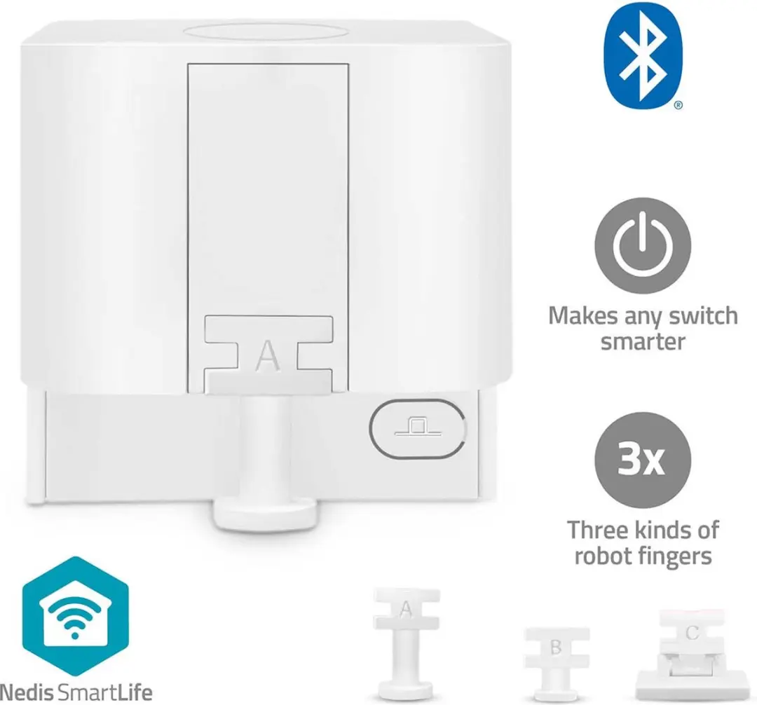 Nedis SmartLife Vingerrobot BTSFR10WT