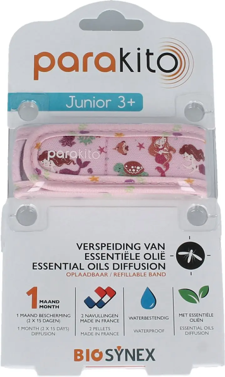 Parakito Anti-Muggen Armband Zeemeermin