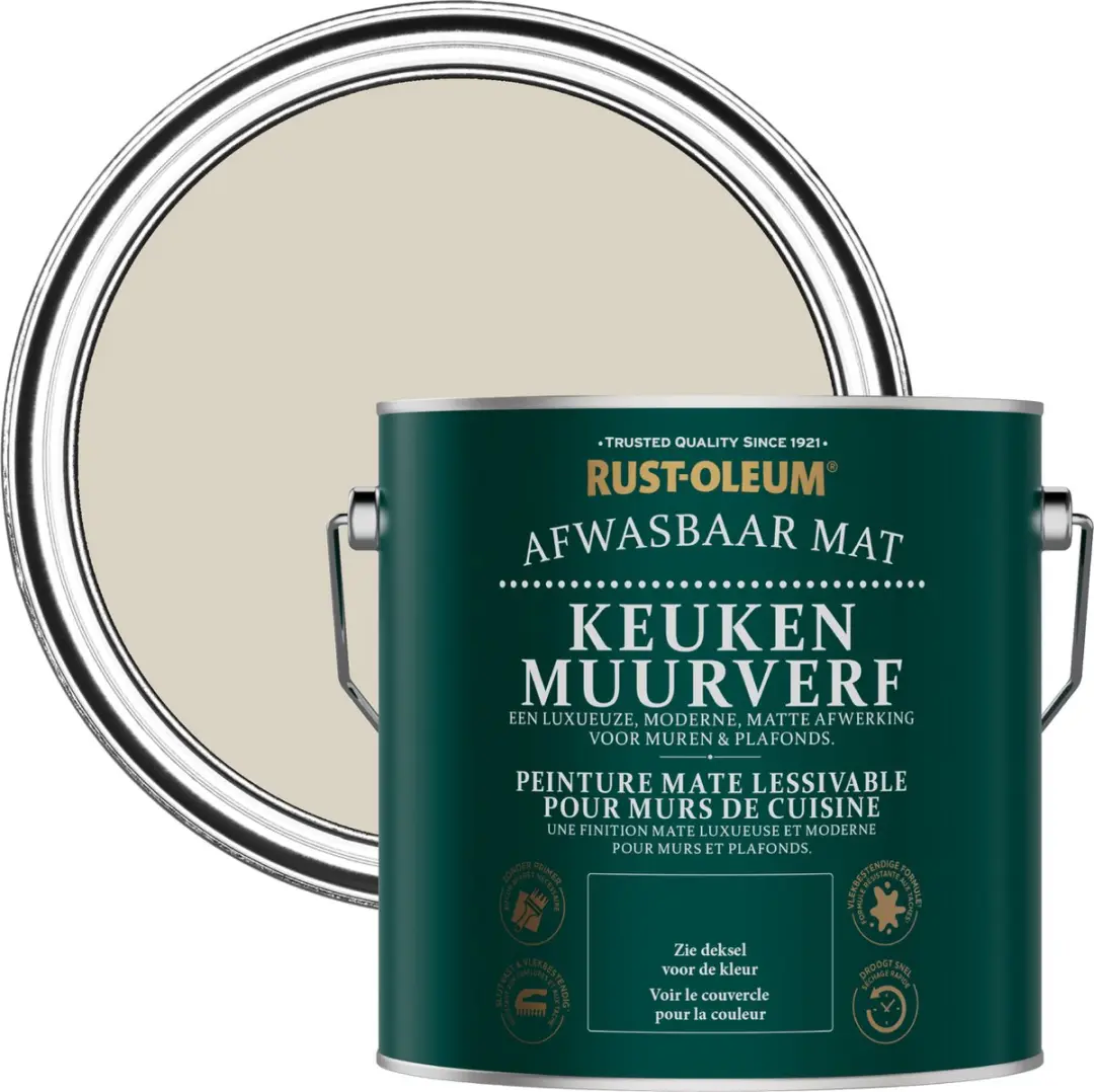 Rust-Oleum Lichtbruin Keukenverf Jute 2,5L