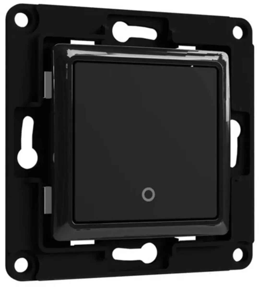 Shelly WS1 Black Wandschakelaar 1-Knop - Smart Home