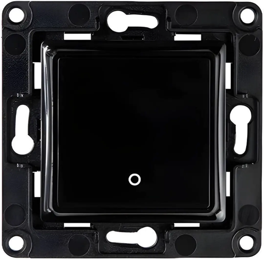 Shelly WS1 Black Wandschakelaar 1-Knop