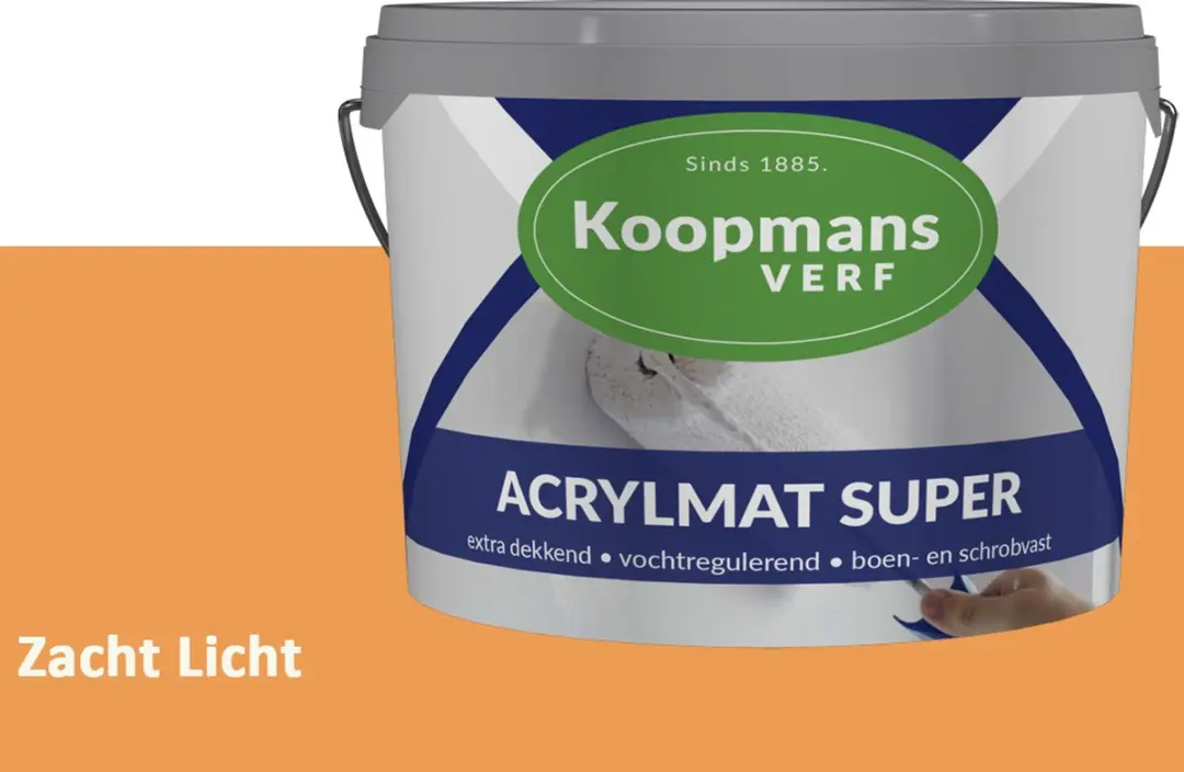 Koopmans Acrylmat Super Matte Muurverf 2,5L