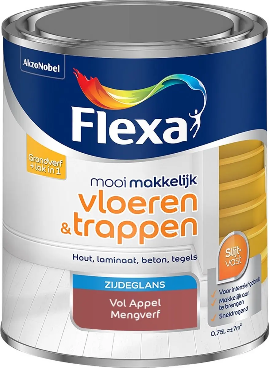 Flexa Mengverf Vol Appel 750ml - Zijdeglans