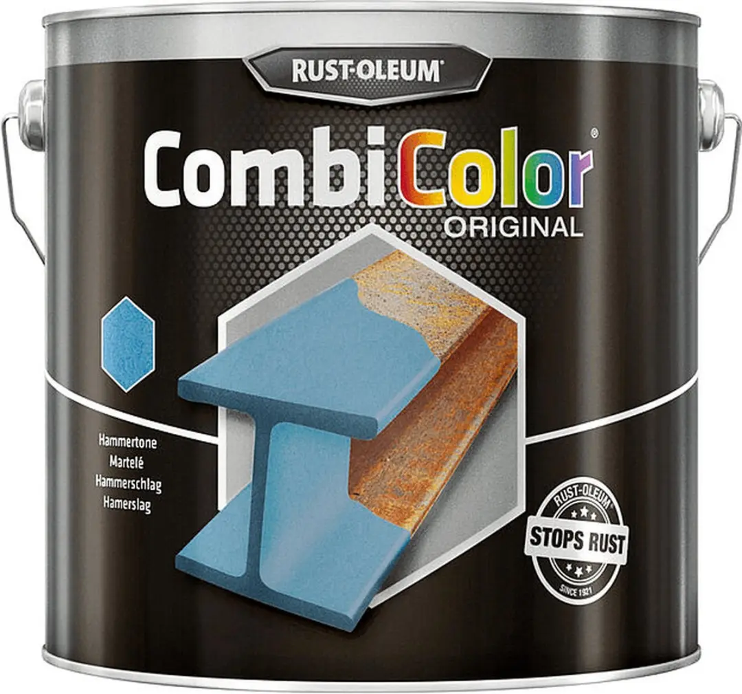 Rust-Oleum Combicolor Hamerslag Wit 750ml