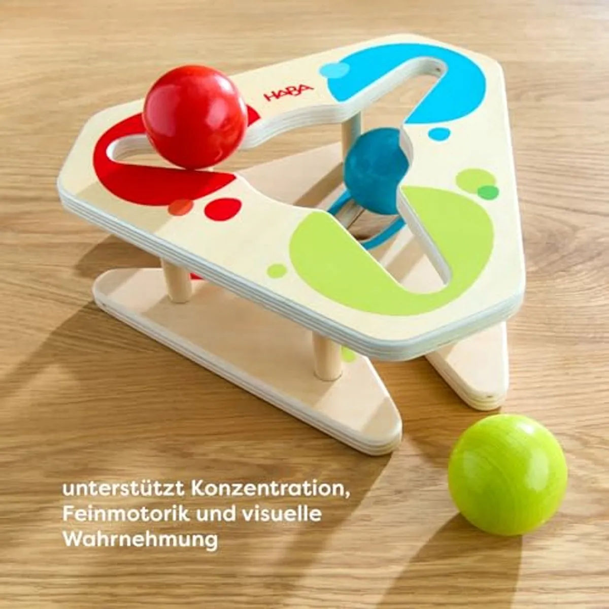 Haba Knikkerbaan Peuter - 4-delig Multicolor