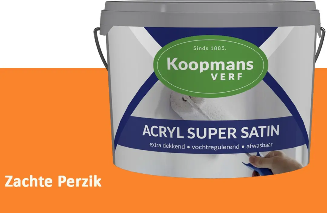 Koopmans Acryl Super Satin Zijdeglans Muurverf 10L