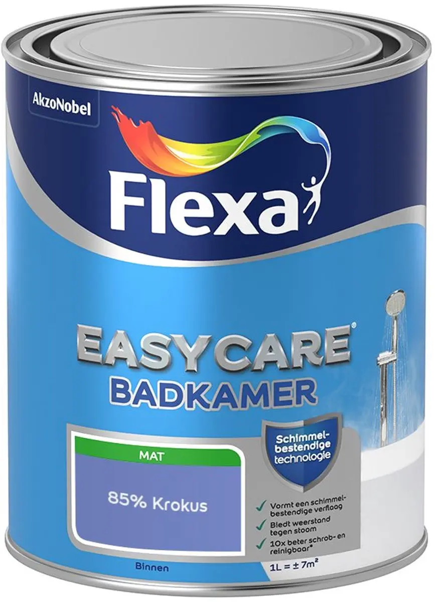 Flexa Easycare Badkamer Mengverf 85% Krokus