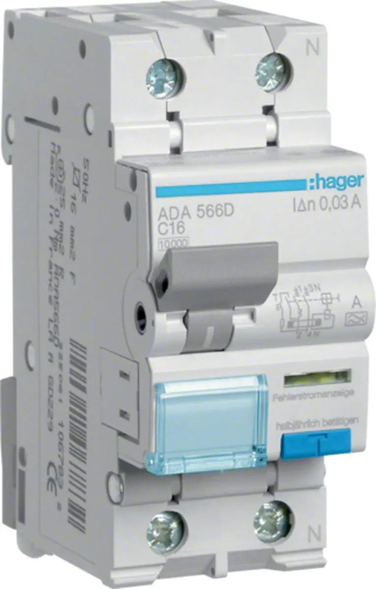 Hager ADA566D Type C