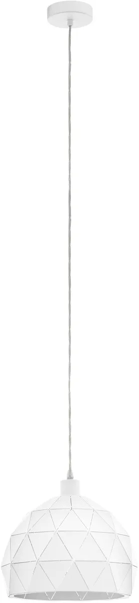 Eglo Roccaforte Hanglamp E27 - Ø30cm - Wit