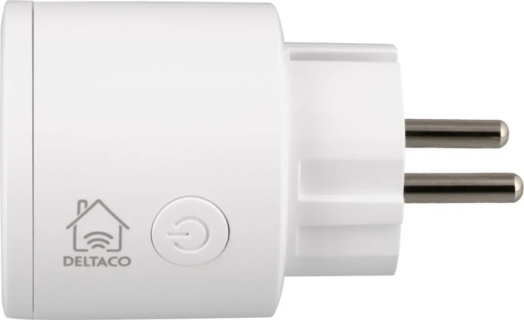 Deltaco Smart Home 1x Slimme Stekker 2400W - Wit