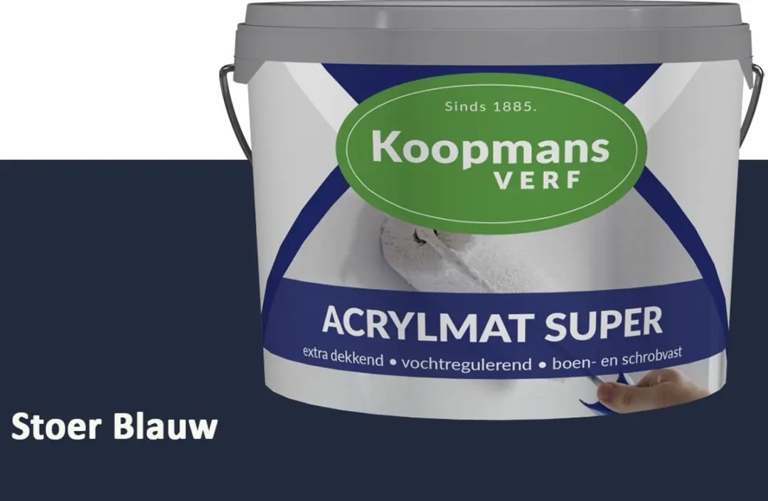 Koopmans Acrylmat Super Matte Muurverf 2,5L