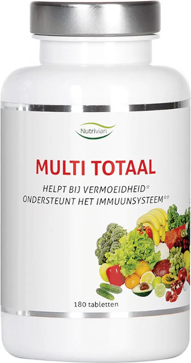 Nutrivian Multi totaal vegan 180 Tabletten