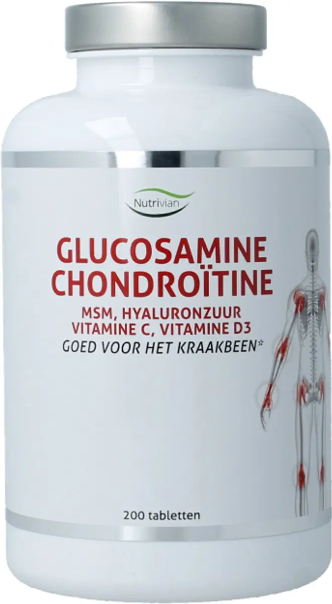 Nutrivian Glucosamine chondroitine 200 Tabletten