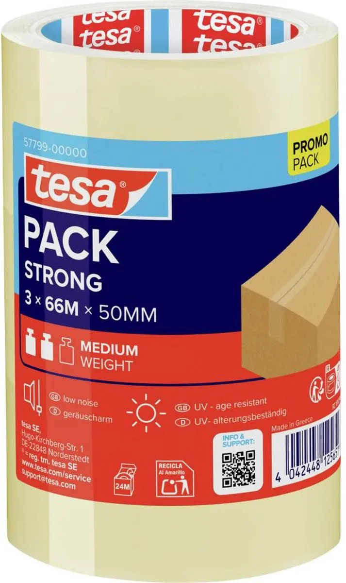 Tesa Verpakkingstape 66m