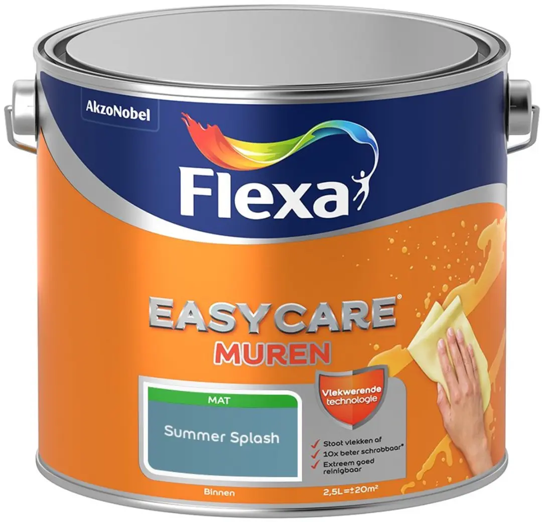 Flexa Easycare Muren Summer Splash Mengverf 2,5L