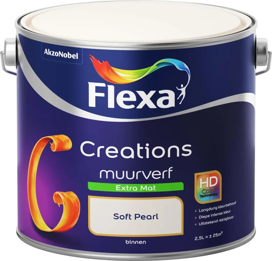 Flexa Creations Muurverf Soft Pearl