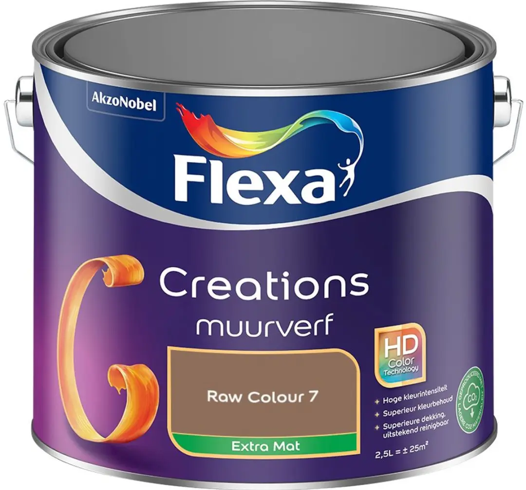 Flexa Creations Muurverf Extra Mat Raw Colour 7